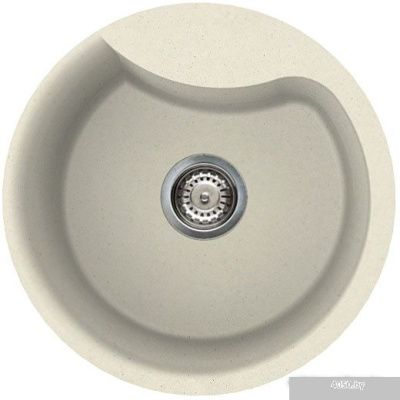 Кухонная мойка Elleci Ego Round Bianco Antico 62