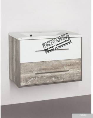 Style Line Тумба под умывальник Экзотик 90 2 ящика (подвесная)