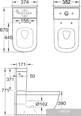 Унитаз Grohe Euro 39462000