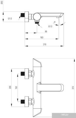Deante Arnika Titanium BQA D10M