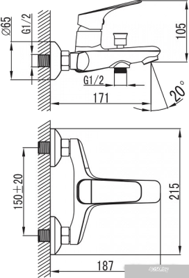 Смеситель IDDIS Vibe VIBSB02i02WA