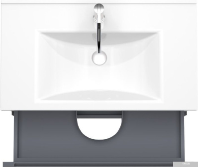 ЗОВ Тумба с умывальником Дион 60 D60LAFM7015MKV5-OL60 (графит матовый)