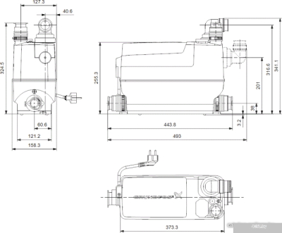 Насос Grundfos Sololift2 C-3