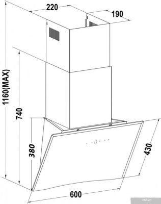 Germes Bristol 60 (белый)