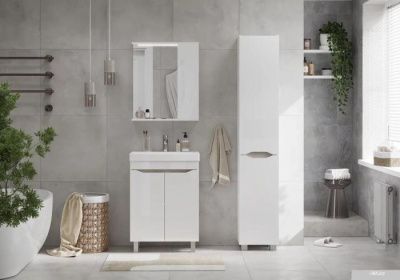 Volna Шкаф с зеркалом Lake 60 правый