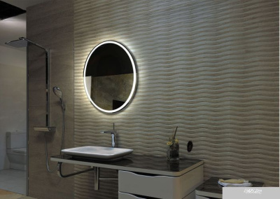 Пекам Зеркало с подсветкой Vesta 1 60x80 (с подогревом и сенсором)