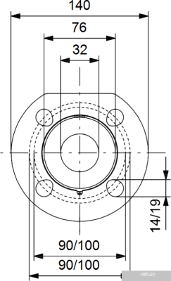 Насос Grundfos MAGNA3 32-100 F