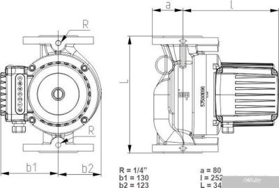 Насос IMP Pumps GHNbasic 65-70F (979522809)