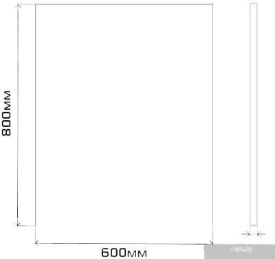 Misty Зеркало Марс 60 Э-Марс02060-Алп
