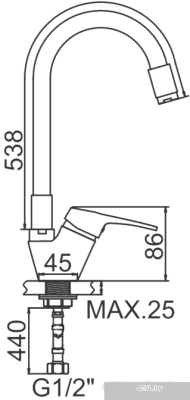 Ledeme L4153-6 (хром/синий)