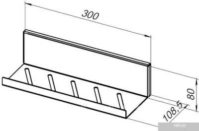 Aquanet Полка Магнум 302236