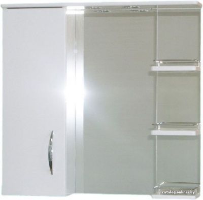 СанитаМебель Камелия-12.75 Д2 шкаф с зеркалом левый