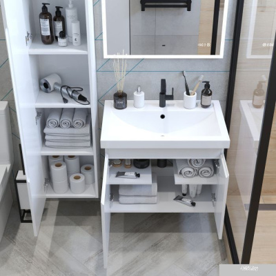 Briz Тумба подвесная Бьелла 70 с умывальником Фостер