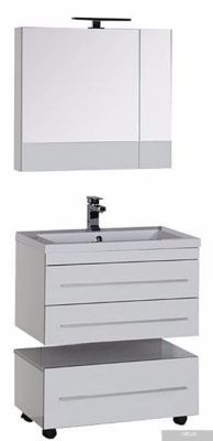Aquanet Комплект мебели Верона New 75 (белый) 175471
