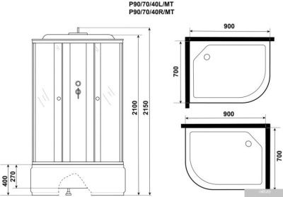 Niagara Promo P90/70/40L/MT 90x70x215