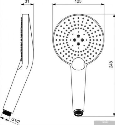 Ideal Standard Evo Jet Diamond XL3 B1759AA