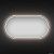 Wellsee Зеркало с фронтальной LED-подсветкой 7 Rays' Spectrum 172201980, 90 x 45 см (с сенсором и ре