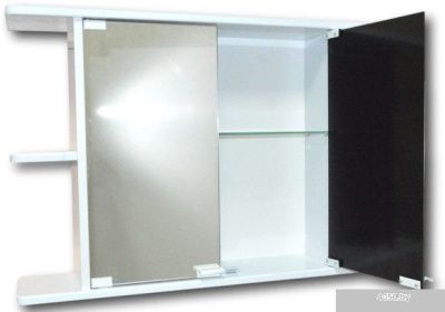 Гамма Шкаф с зеркалом 11м (белый)