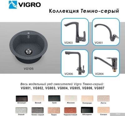 Vigro Vigronit VG105 (темно-серый)