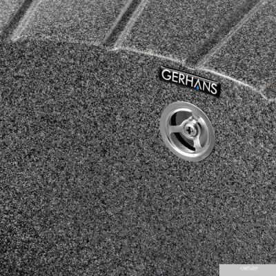 Кухонная мойка Gerhans A03 (графит)