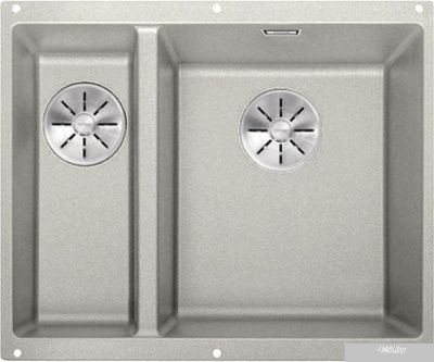 Кухонная мойка Blanco Subline 340/160-U (правая, жемчужный)