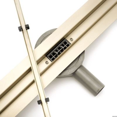 Трап/канал Rea Neo Slim Pro 600 (зеркальный золотой)