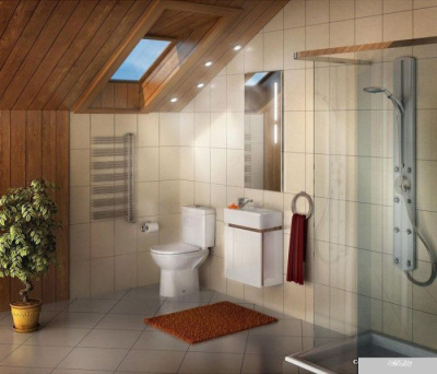 Акватон Эклипс 46 М Тумба левая эбони светлый [1.A172.8.01E.K49.L]