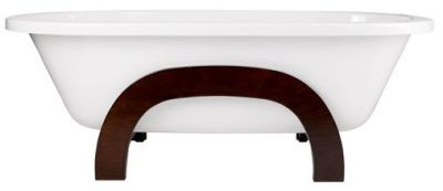 Квариловая ванна Besco Gracja 160x75, отдельностоящая