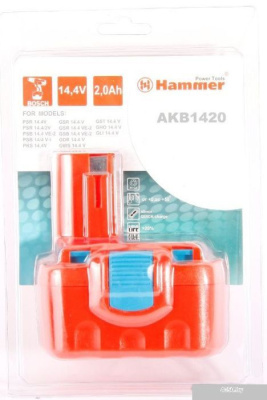 Hammer AKB1420 (14.4В/2 Ah)