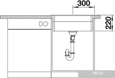 Кухонная мойка Blanco Etagon 6 (шампань) 524545