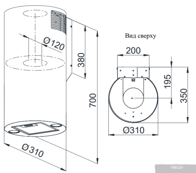 Weissgauff Tubus 700 PB IX