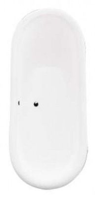 Квариловая ванна Besco Amelia 190x77, отдельностоящая, латунь