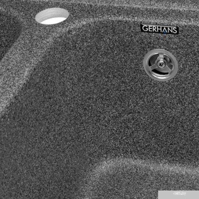 Кухонная мойка Gerhans C02 (графит)