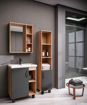 Grossman Шкаф с зеркалом Флай 60 206001