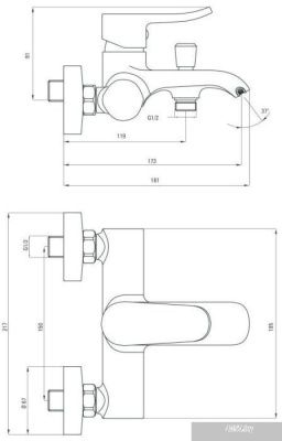 Deante Werbena BCW 010M