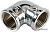 Фитинг General Fittings Уголок хромированный 2700.25.B 1/4