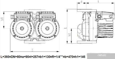 IMP Pumps GHNDbasic II 80-190F PN6