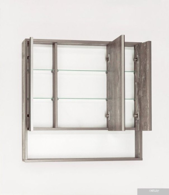 Style Line Шкаф с зеркалом Экзотик 80