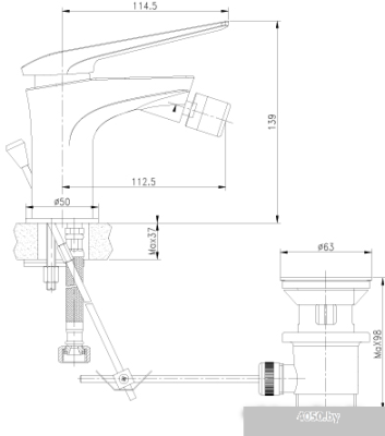 Смеситель Lemark Allegro LM5908CW