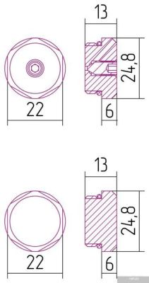 Сунержа d 25 мм G 1/2 НР (2 шт) 00-1201-0000