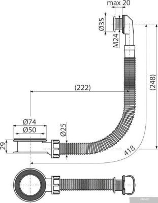 Alcadrain A328B
