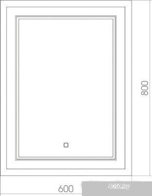 Silver Mirrors Grand 60x80 ФР-00001397