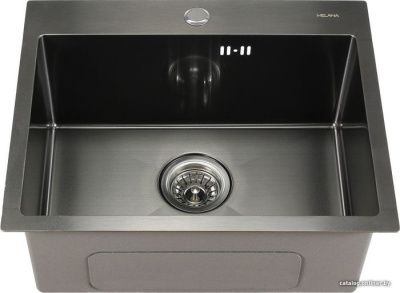 Кухонная мойка Melana ProfLine D5343HB (сатин графит, глубина чаши 22 см, сталь 3 мм)