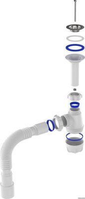 Сифон Aquant S2015-35-MR