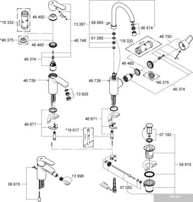 Смеситель Grohe Eurostyle Cosmopolitan 33565002