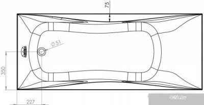 Ванна Astra-Form Вега 170x70