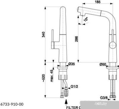 Armatura Mungo 6733-910-00