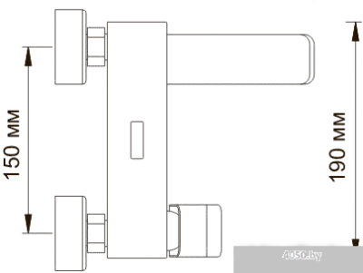 Смеситель Wasserkraft Aller 1061