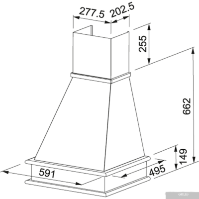 Franke Country Wood FCL 60 A2 321.0592.486 (белый)