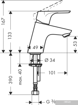 Смеситель Hansgrohe Focus 31952000